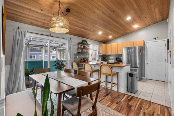 Boho Bungalow- dining space