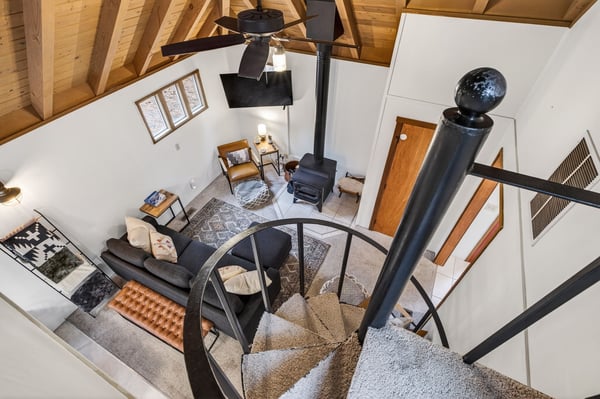 Muskrat 3- Spiral stairs