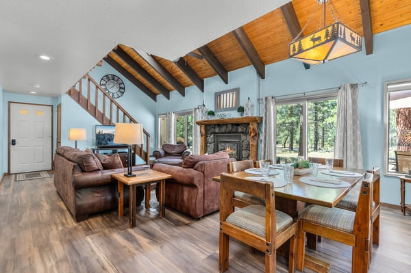 Leisure Lane 4-  Warm and Welcome Living/ Dining Room